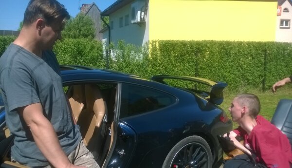 Niezwykła wizyta Adama Kornackiego w Ustce